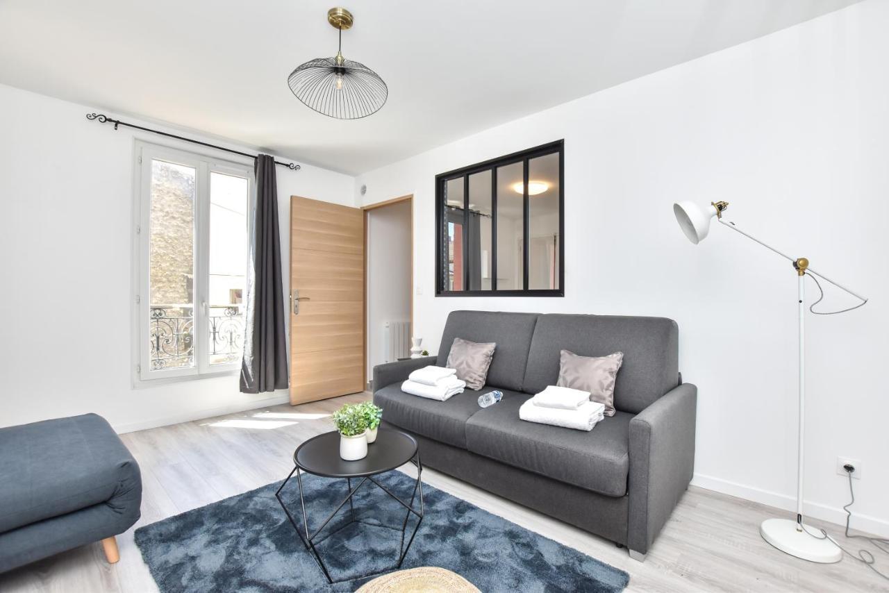 Authentic Apartment - 1Br-4P - La Villette Paris Bagian luar foto