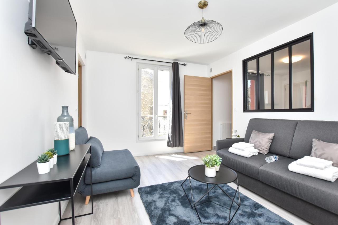 Authentic Apartment - 1Br-4P - La Villette Paris Bagian luar foto