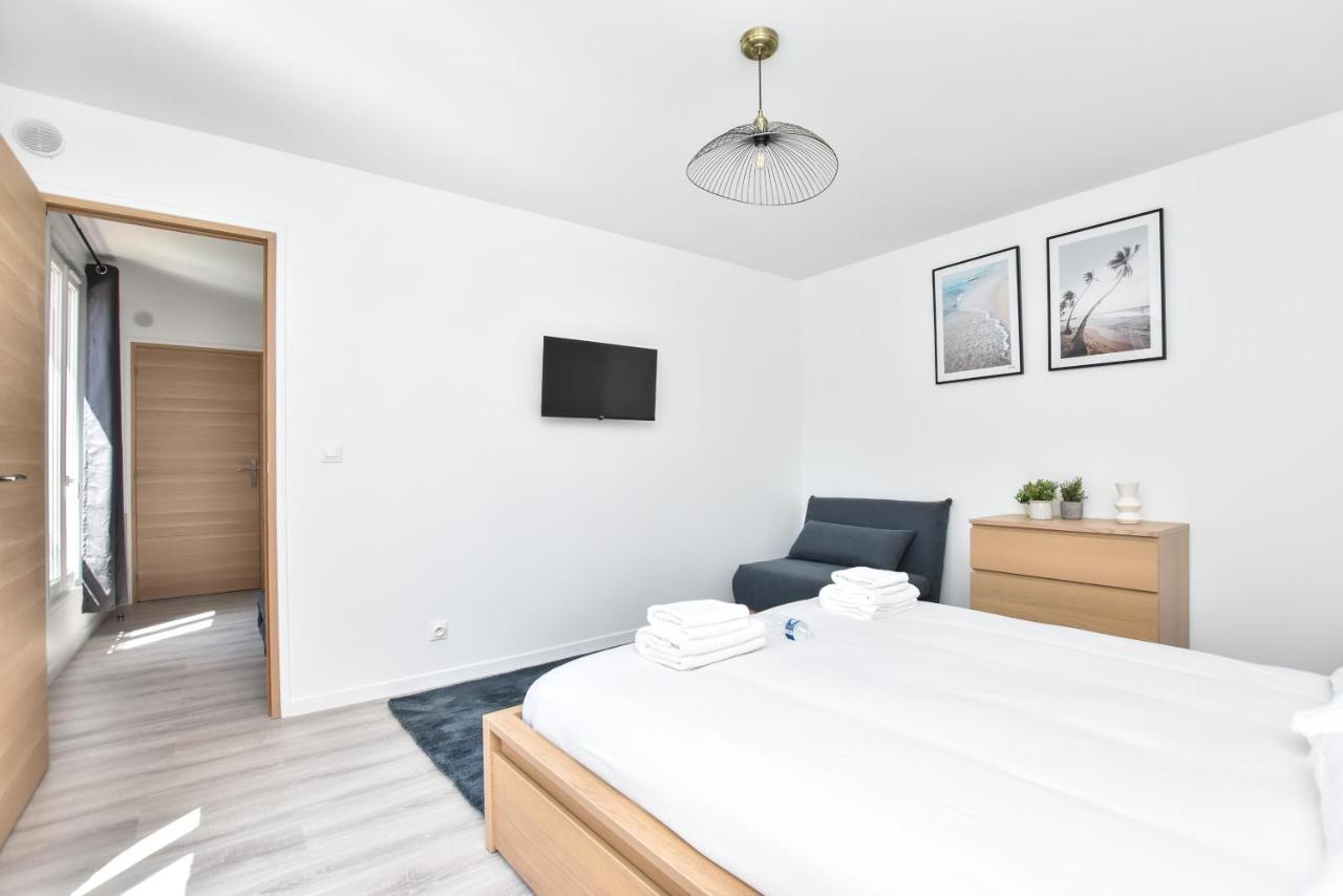 Authentic Apartment - 1Br-4P - La Villette Paris Bagian luar foto